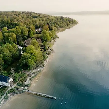 Lake House With Sun Terrace For 8 Guests Herrsching am Ammersee Exterior foto