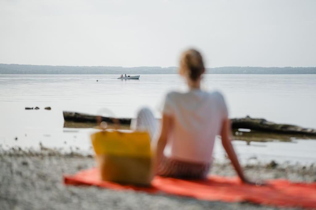 House With Sun Terrace For 8 Guests * Herrsching am Ammersee
